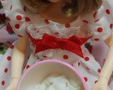 リカちゃんサイズ♡えびぺんバーグꕤ*.ﾟ作り方2写真