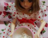 リカちゃんサイズ♡えびぺんバーグꕤ*.ﾟ作り方4写真