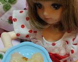 リカちゃんサイズ♡えびぺんバーグꕤ*.ﾟ作り方8写真