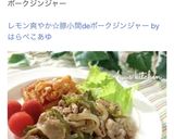 豚小間肉で ポークジンジャー♪作り方9写真
