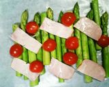 アスパラと新玉ねぎのチーズ焼き作り方3写真