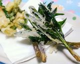 食べて美味しい☆行者ニンニク天麩羅作り方10写真