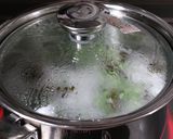 夕食弁当♪美味♪えんどう豆で旬な豆ごはん作り方4写真