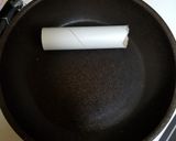 ホイルの芯で卵焼き作り方1写真