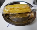 ホイルの芯で卵焼き作り方8写真