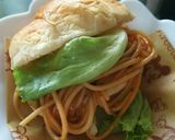 リメイクバーガー！スパゲッティーパン♪作り方1写真