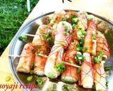 小ネギのベーコン巻き キャンプ飯 簡単作り方4写真