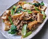 ご飯ススム～厚揚げと豚ひき肉♪作り方3写真