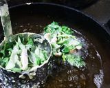 お年寄り絶讚シリーズ❗三ツ葉の天麩羅❗作り方3写真