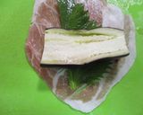 なすの豚肉巻き蒸し（レンジ）作り方2写真