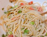 簡単★ツナとトマトの和えるだけパスタ作り方4写真