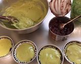 ホットケーキmix抹茶あんこ蒸しケーキ風作り方4写真