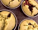 ホットケーキmix抹茶あんこ蒸しケーキ風作り方7写真