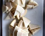 めんつゆでたけのこの土佐煮作り方1写真