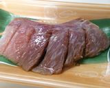 マグロほほ肉のわさび醤油ソテー。作り方2写真