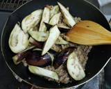 なすの肉味噌炒め作り方4写真