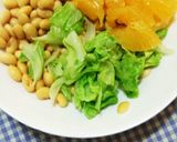甘夏・キャベツ大豆のヨーグルトマヨ和え　作り方3写真