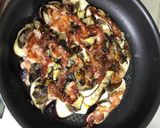 ダイエット飯です ナスお好み焼き風作り方3写真