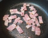 簡単・美味！かぶとベーコンのめんつゆ炒め作り方2写真