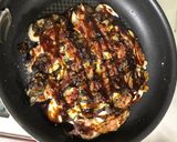 ダイエット飯です ナスお好み焼き風作り方5写真