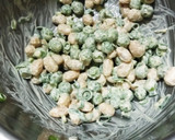 うすいえんどう豆と大豆のマヨわさび和え♪作り方4写真