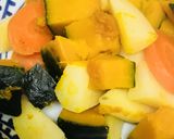 塩ゆででできあがる◎緑黄色野菜の温サラダ作り方3写真