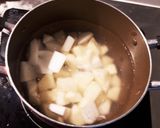 大根と豚肉の炒め煮作り方1写真