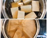 高野豆腐とフキの煮物・簡単作り方3写真