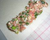 ✿羽無しで激パリ♪❀春巻きの皮で✿棒餃子作り方3写真