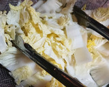 白菜と海苔の佃煮の和風パスタ作り方2写真