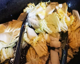 白菜と海苔の佃煮の和風パスタ作り方3写真