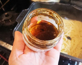 白菜と海苔の佃煮の和風パスタ作り方7写真