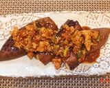 簡単♡ナスの肉みそのせ★レンチン肉みそ作り方5写真
