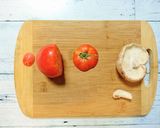 トマトと椎茸の大豆肉団子詰め作り方2写真