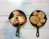 トマトと椎茸の大豆肉団子詰め作り方5写真