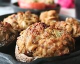 トマトと椎茸の大豆肉団子詰め作り方7写真