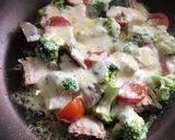 鯖缶でチーズとろ〜り美味しい簡単メイン作り方11写真