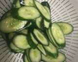 きゅうりとミョウガのピリ辛漬け作り方1写真