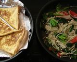 嫁の代わりにフレンチトースト簡単朝食作り方8写真