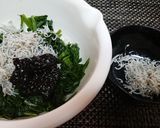 簡単【ほうれん草としらすの海苔つく和え】作り方4写真