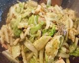 れんこんのジェノベーゼパスタ作り方4写真