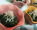 簡単【ほうれん草としらすの海苔つく和え】作り方5写真