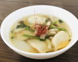 水餃子入り海鮮中華スープ作り方1写真