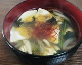 水餃子入り海鮮中華スープ作り方7写真