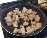 砂肝とこんにゃくのにんにく炒め作り方4写真