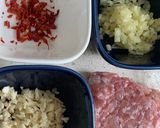 我が家特製☆にんにく肉味噌作り方1写真
