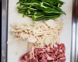 採れたてタケノコの青椒肉絲丼作り方1写真