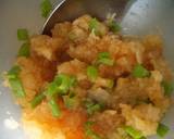 超簡単★あっさり天かすおろし丼作り方1写真
