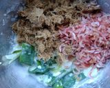 寒天を作って残った天草のかき揚げ作り方4写真