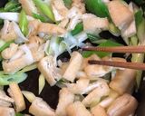 5分で！ねぎと油揚げのポン酢炒め作り方5写真
